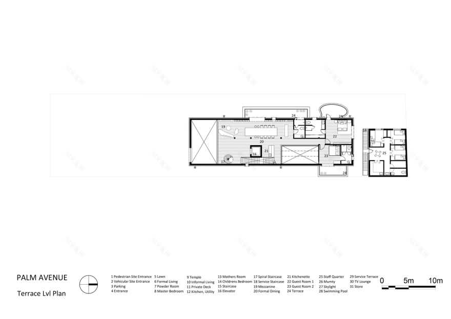 印度棕榈大道住宅-27