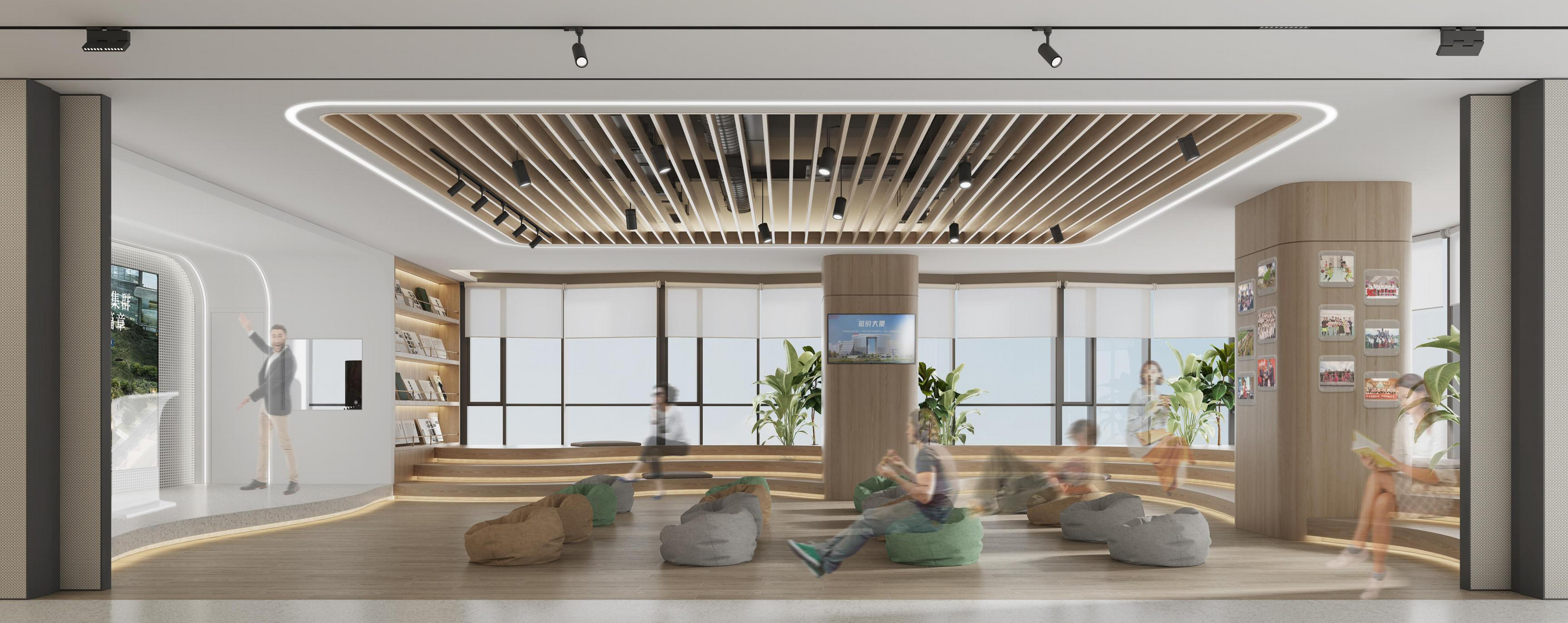 粤港澳大湾区知识产权主题智慧图书馆丨中国广州丨墨舍设计 MOSS-54