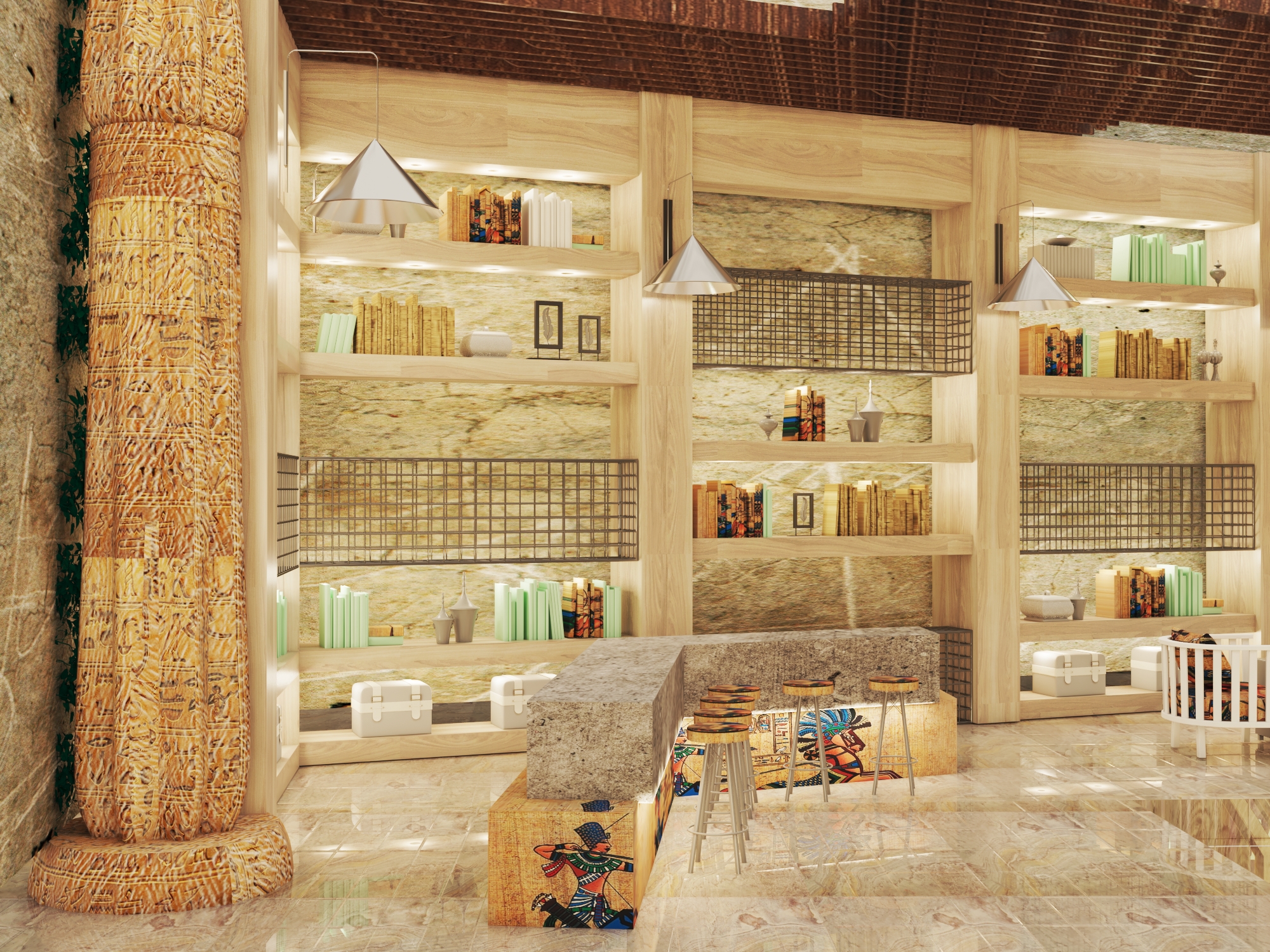 My graduation project for Egyptain Museum...-10