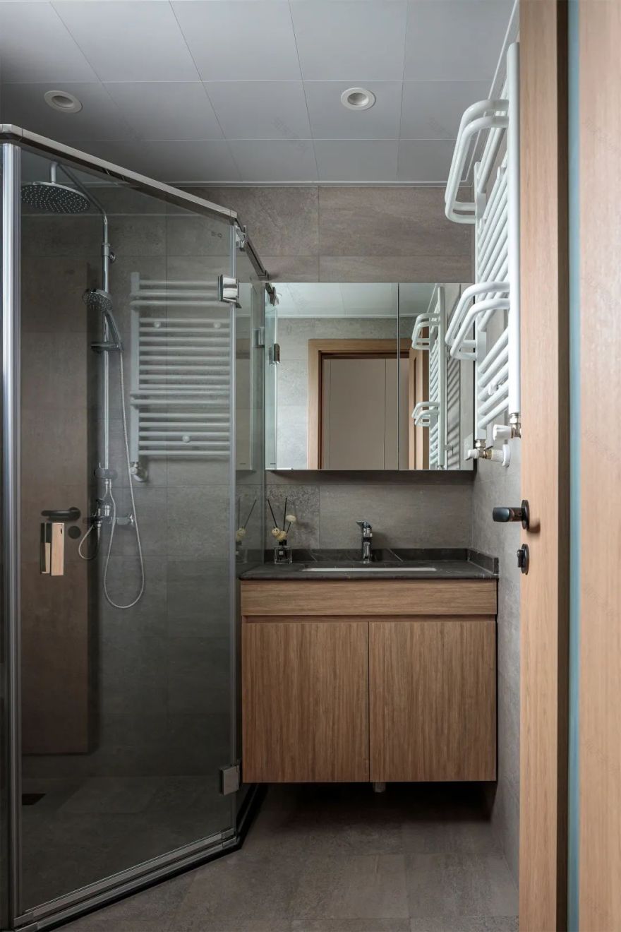 自然风三室之家设计丨中国绵阳丨喜屋设计-83