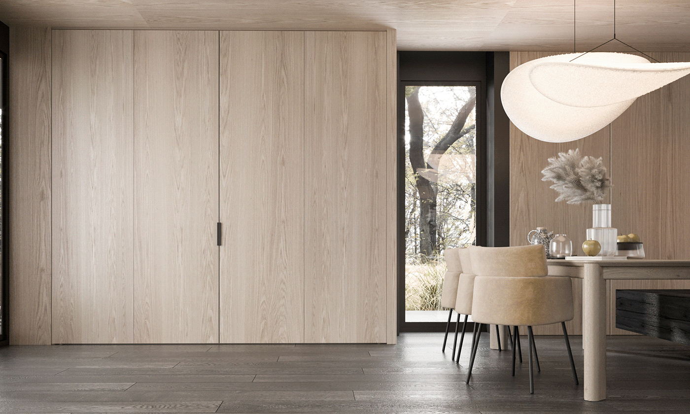 乌克兰基辅215㎡米色系公寓设计 超温馨！-12