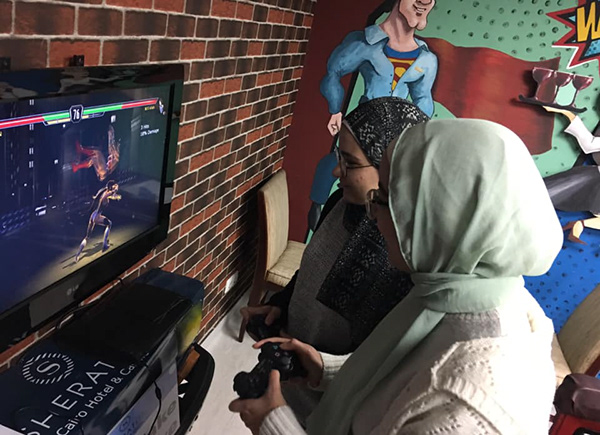 staff's break room Sheraton Cairo Hotel and Casino-29