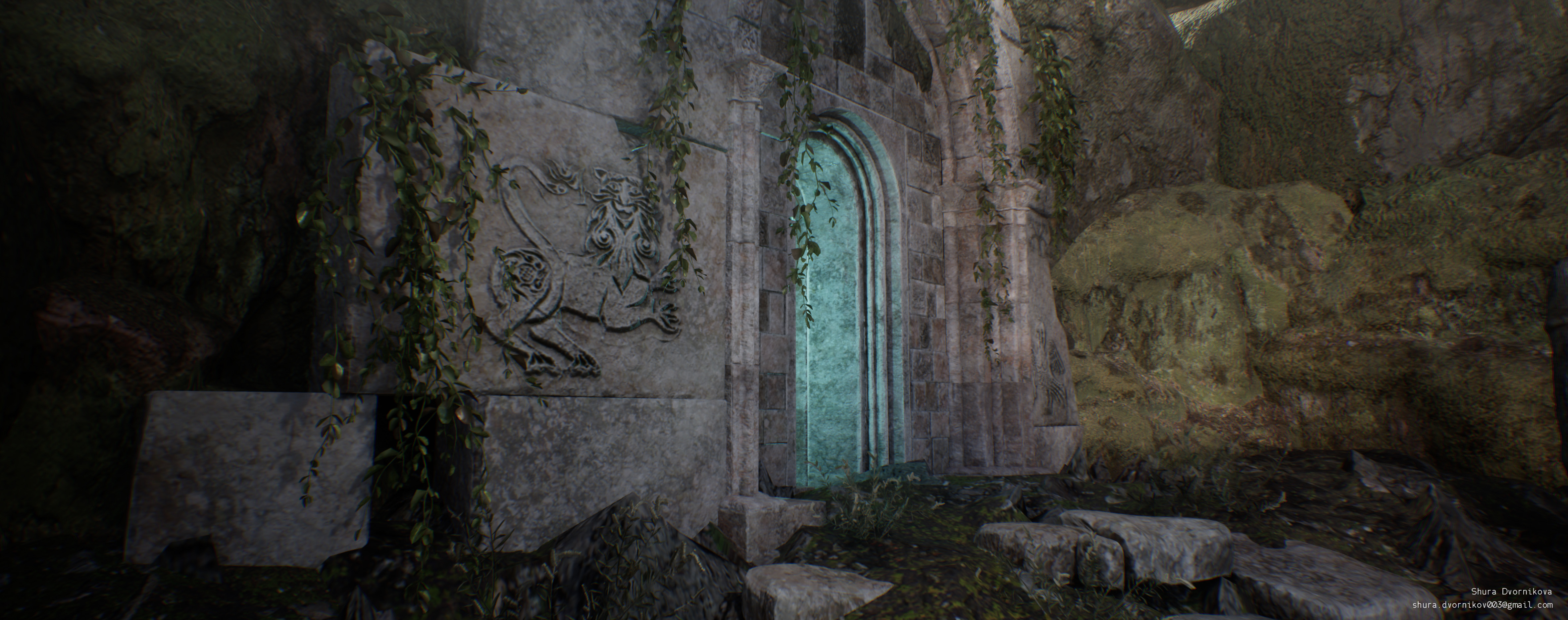 The Ancient Portal - Game Location Concept-3