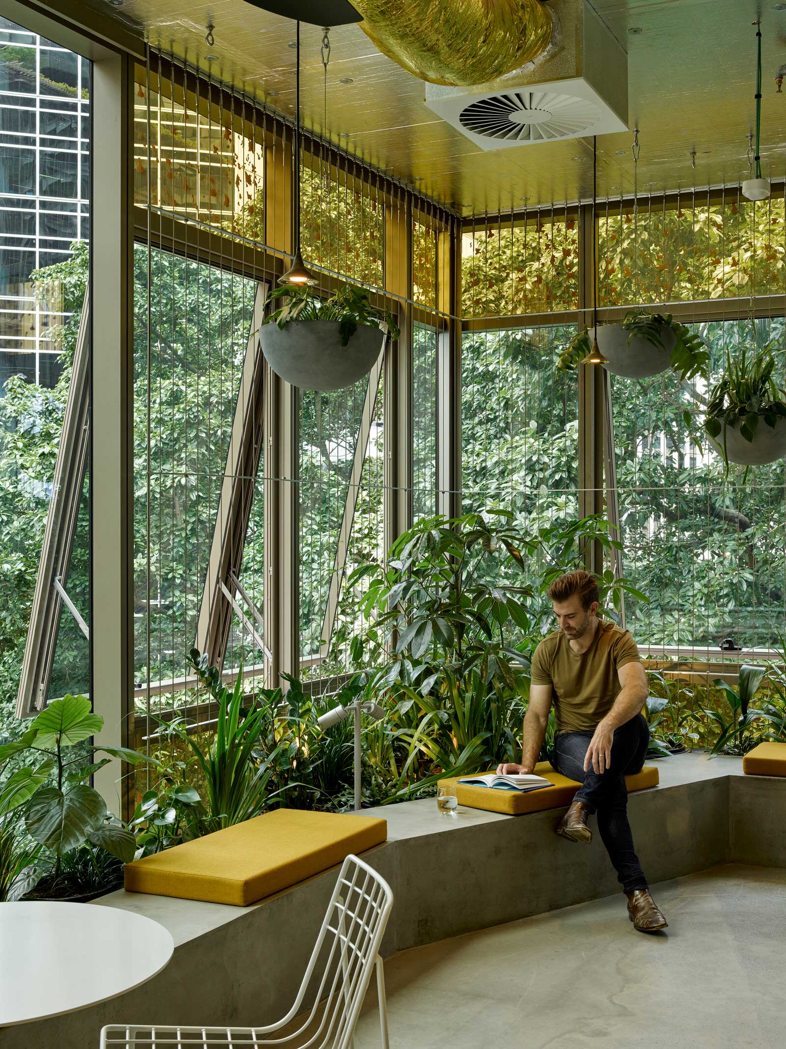 现代悬浮绿色办公空间丨澳大利亚布里斯班丨BVN Brisbane Studio-20