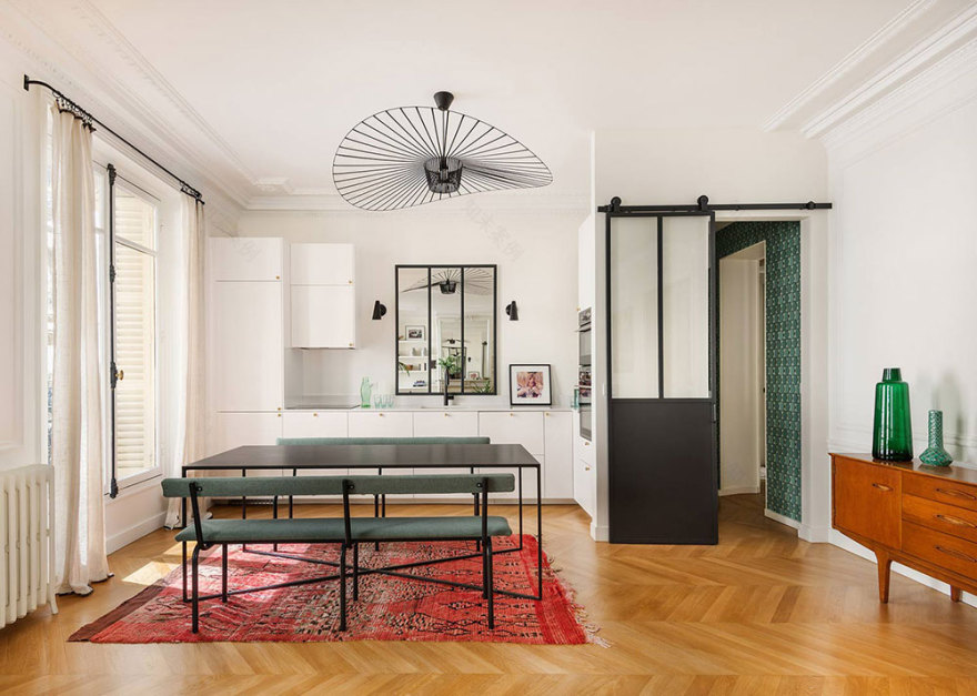 巴黎梦幻儿童房,异国风情壁纸成亮点-4