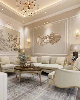 Nội thất nhà phố Tân cổ điển