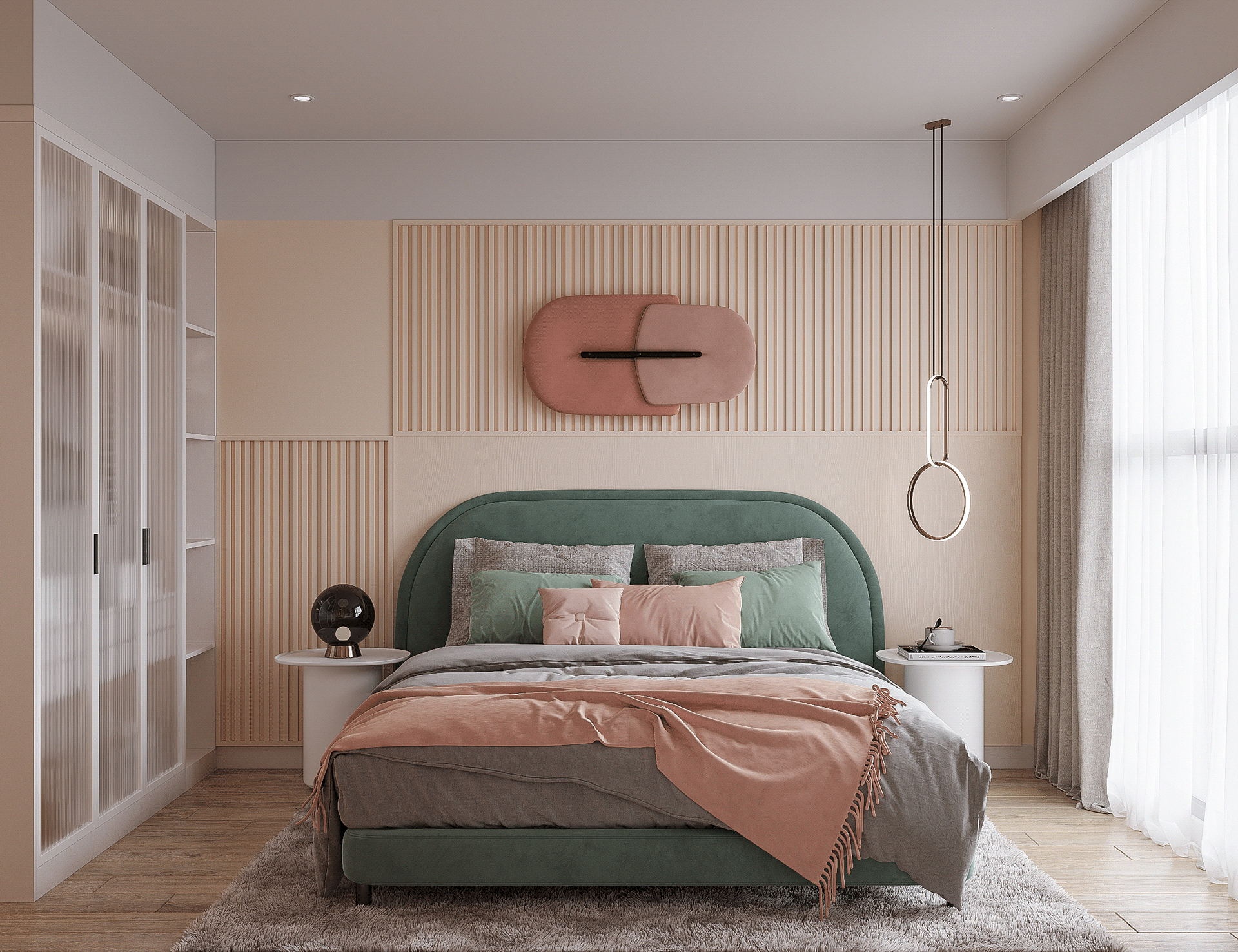 糖果色系公寓 充满活力的空间-4