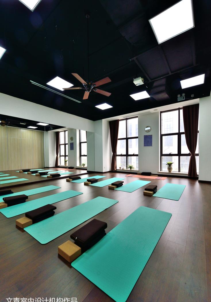 文青室内设计机构丨初阳瑜伽馆-6