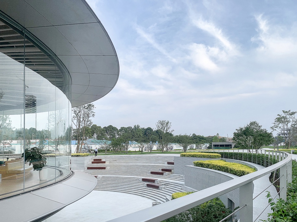 漂浮云端 | 成都东部新区知也图书馆，极简艺术与自然交融-35