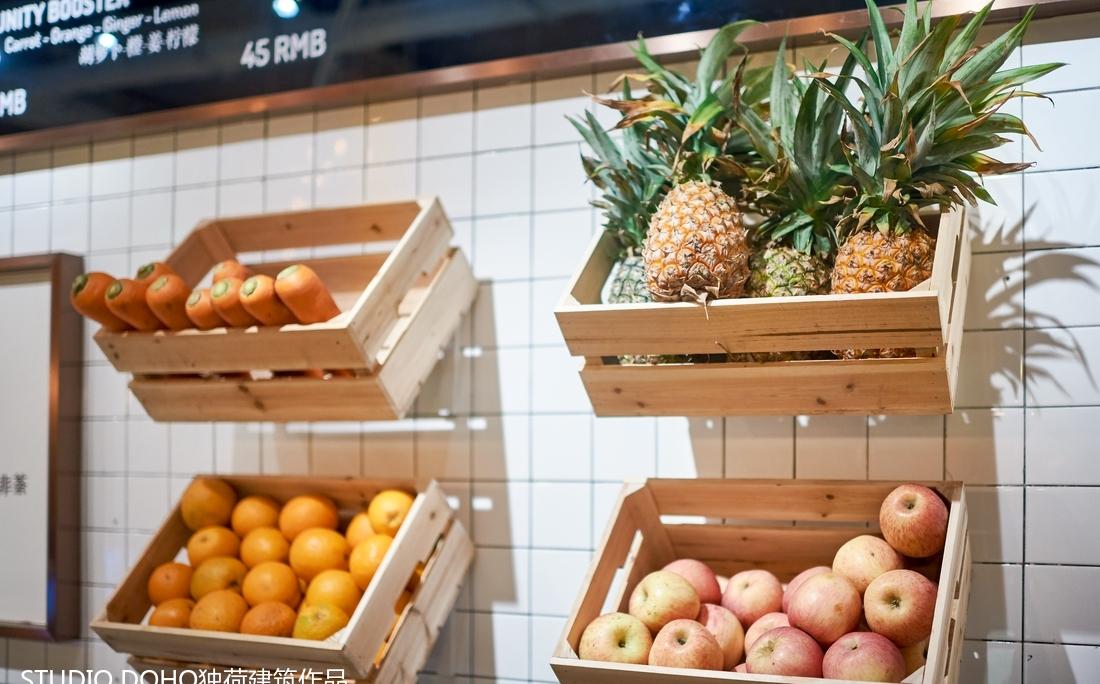 绿意盎然的健康餐厅-17