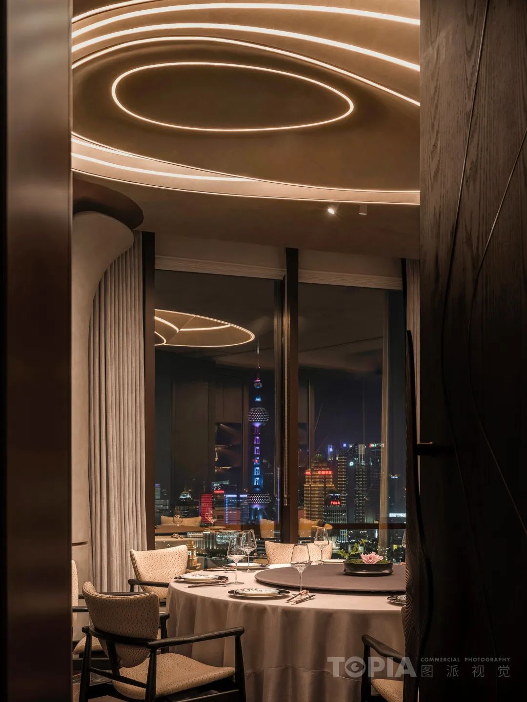 海湾荟星辰餐厅丨中国上海丨杭州肯纳室内设计有限公司-43