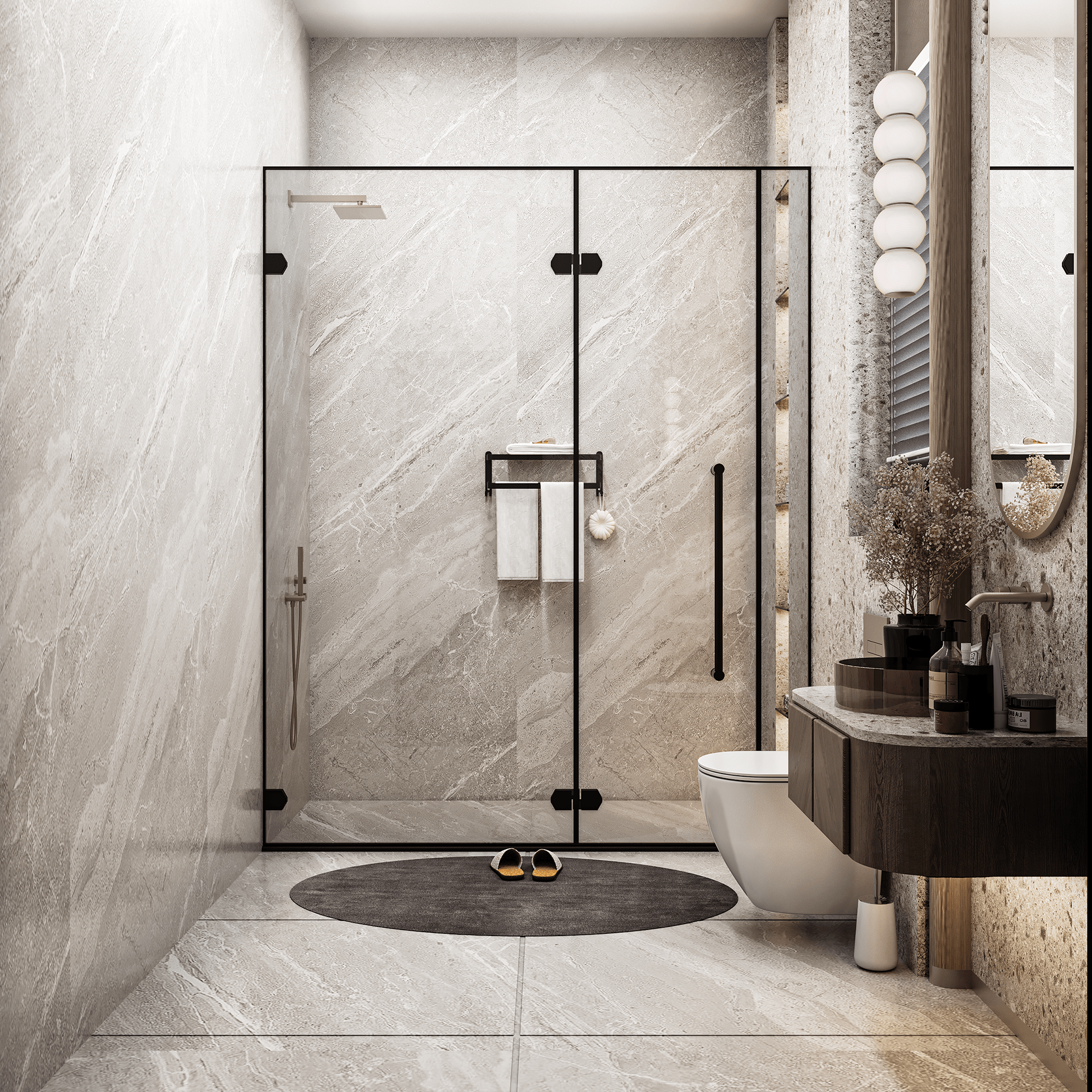 Master Bedroom 1 Bathroom | Villa Libya-8