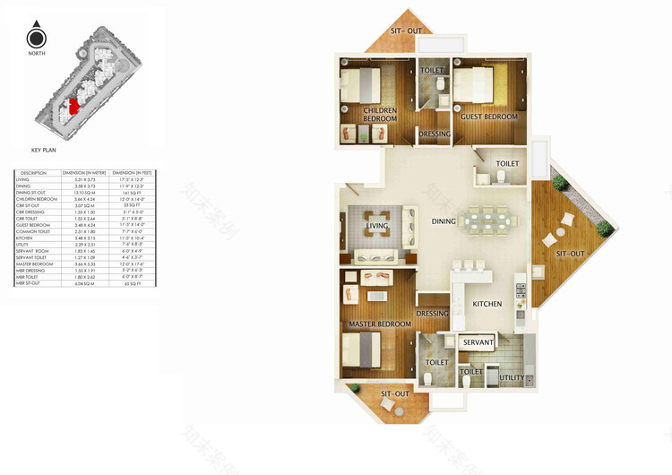 班加罗尔“另一天空”公寓,绿色环保设计-29