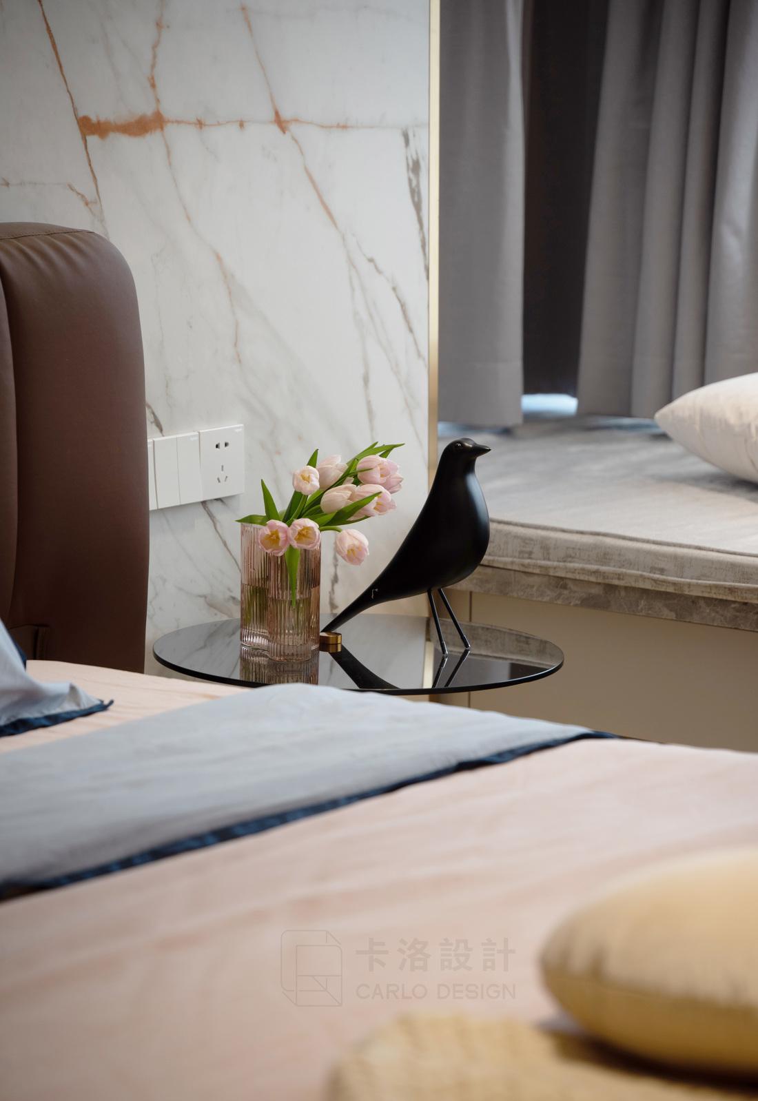 现代奢宅轻调 · 狭长户型的妙手改造-60