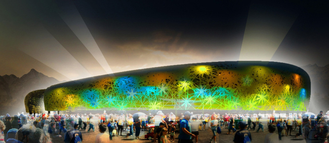 “sNezhnaya Russia”索契奥运会体育设施综合体设计丨俄罗斯丨A. Asadov的建筑工作室,“Project KS”等-34