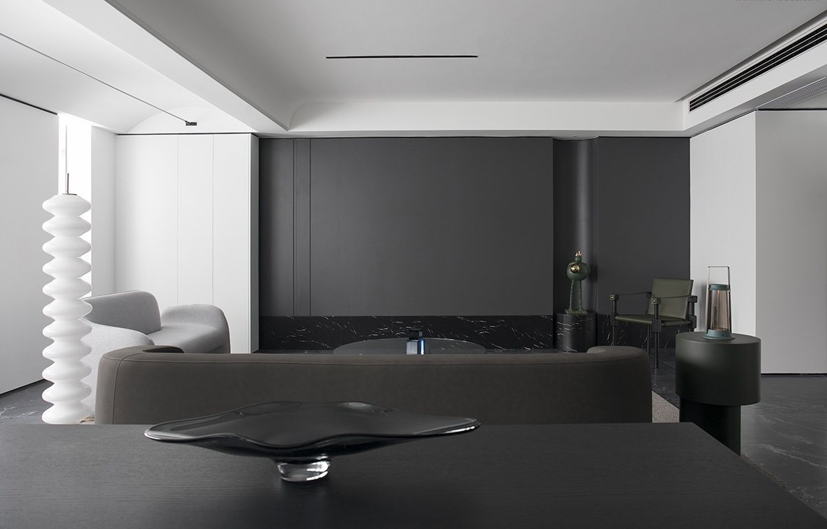 琴键上的和谐共生·建发玺院 142㎡现代简约私宅丨墨然设计-2