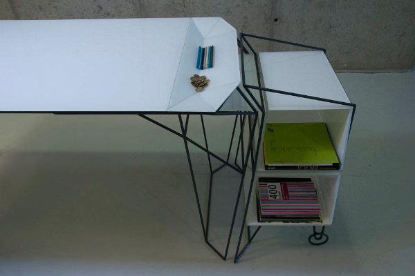 Palos几何办公桌丨David Hutira-13