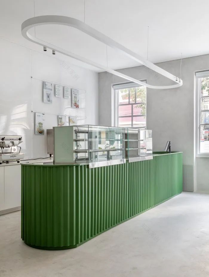 巴西绿血抹茶咖啡厅丨Studio Guilherme Garcia-5