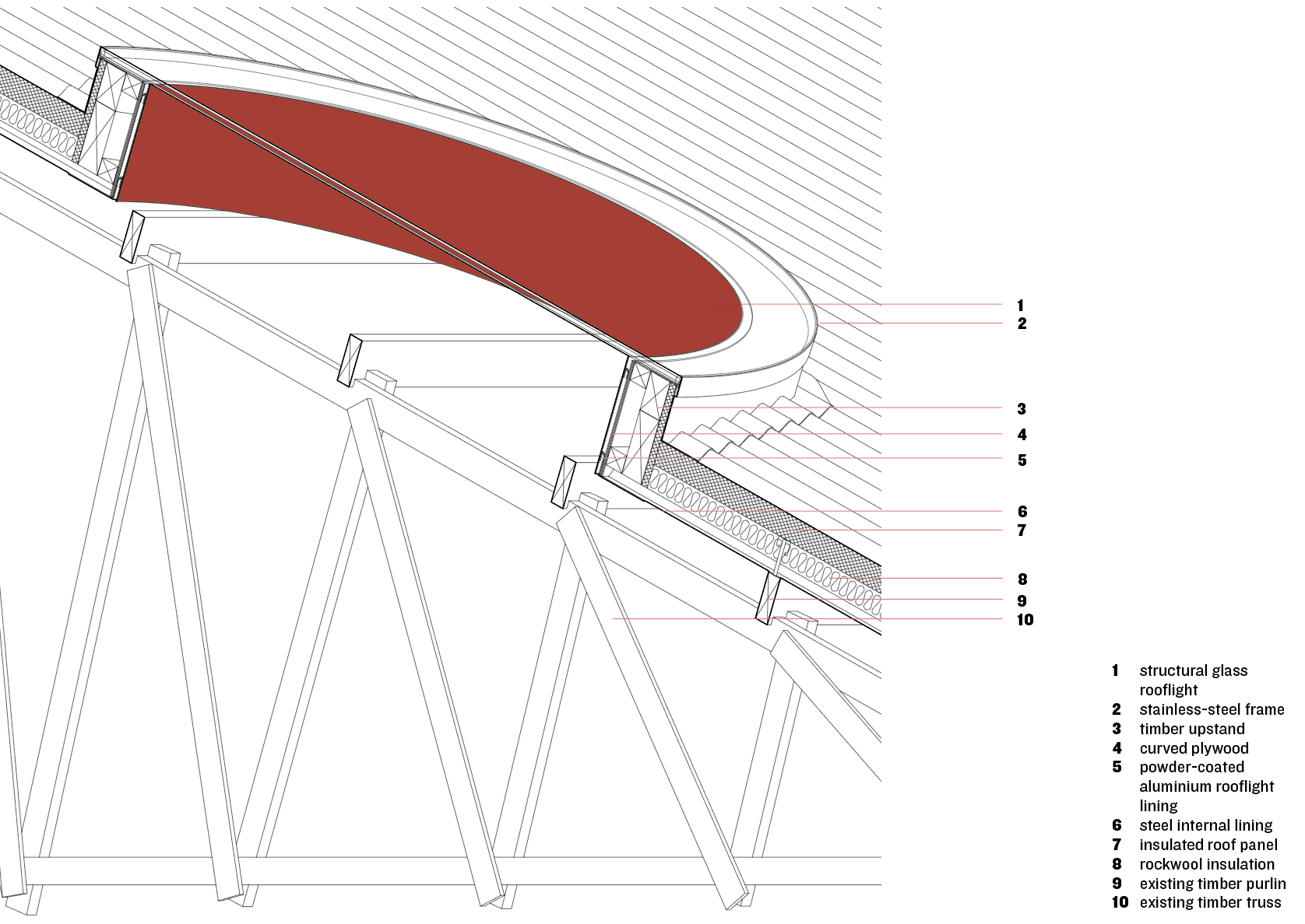 英国德文郡牛棚改造住宅及工作室丨David Kohn Architects-40