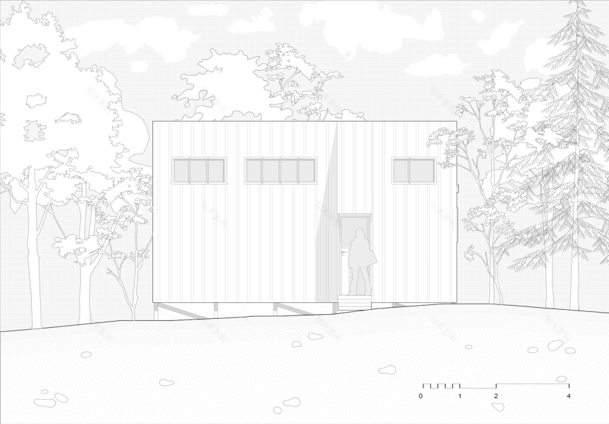 智利 45m²民宿 Mezzanina Cabin丨Arce&Westermeier-20