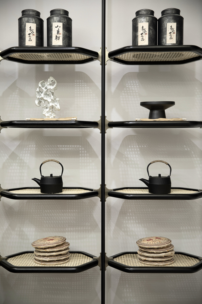 嘉兴桐乡濮园杏林苑S340户型合院样板房软装工程-37