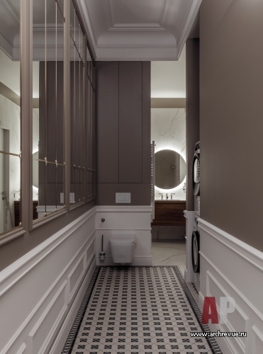 1904年历史建筑内四居室公寓改造丨俄罗斯圣彼得堡丨库尼察·阿拉-46