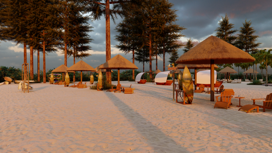 Lata Sunset 海滨平房-9