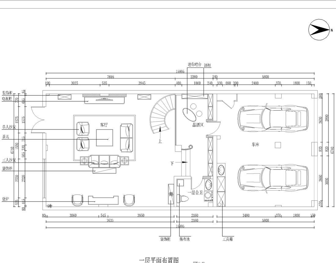 
法式欧式新中式别墅设计作品王文泉75 -10