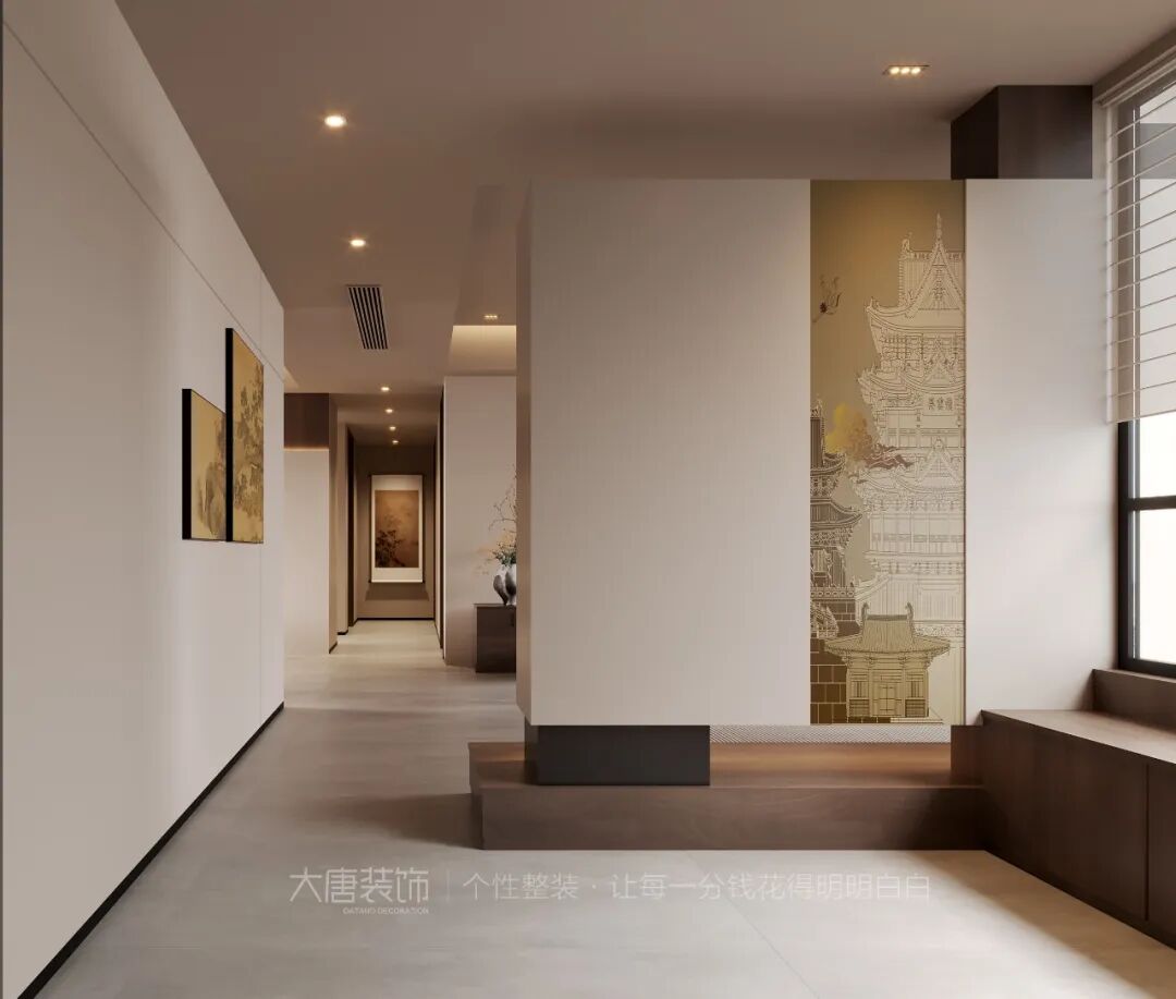 大唐设计丨175㎡宋式美学，东方生活的诗意与松弛-18