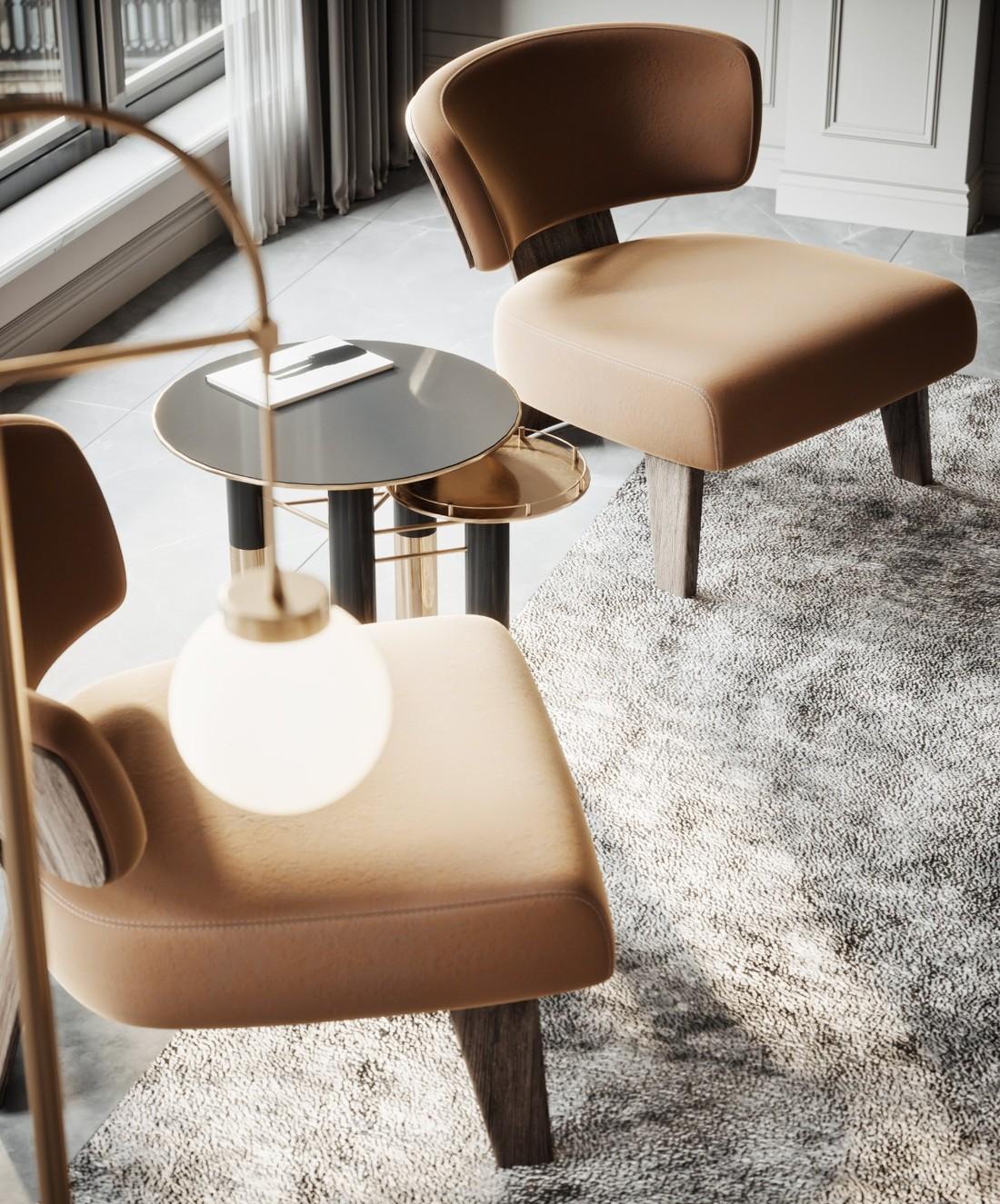 Hzoom 一蒙空间设计事务所打造优雅别墅,打破常规布局-5