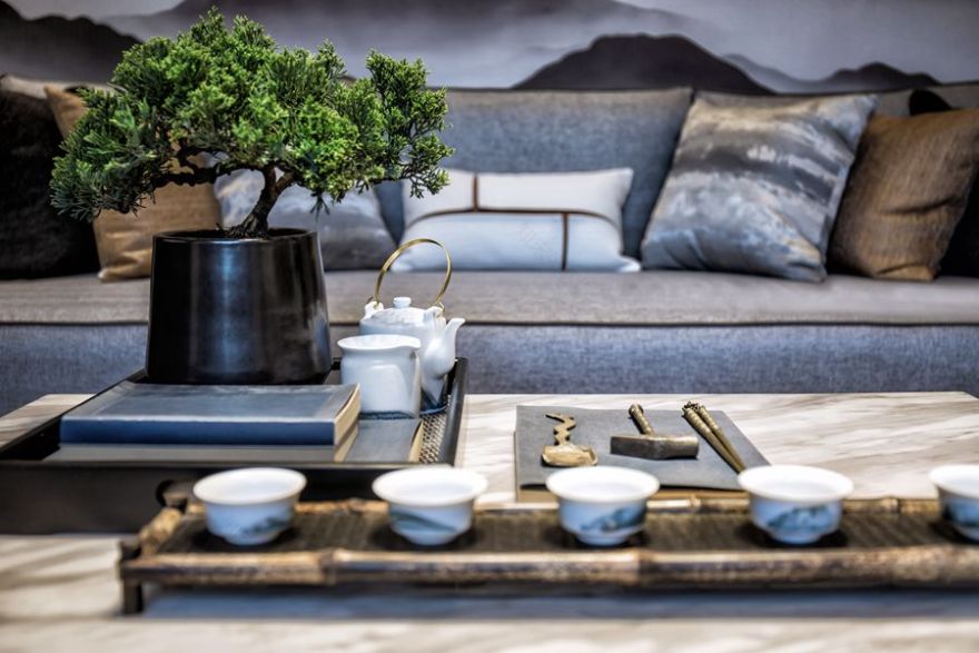 小庭幽院,竹影婆娑:万科湖畔公园微墅-6