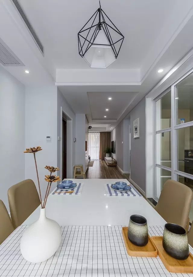 135㎡冷淡MUJI风，原木自然清新范儿！-7