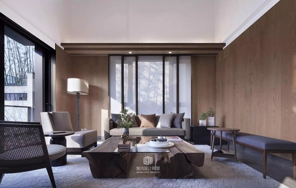 琚宾 新作--郑州美景东望别墅“二木”-10