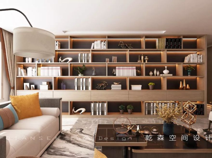 景晟开元 140㎡新中式家居,品味古情创新韵-24