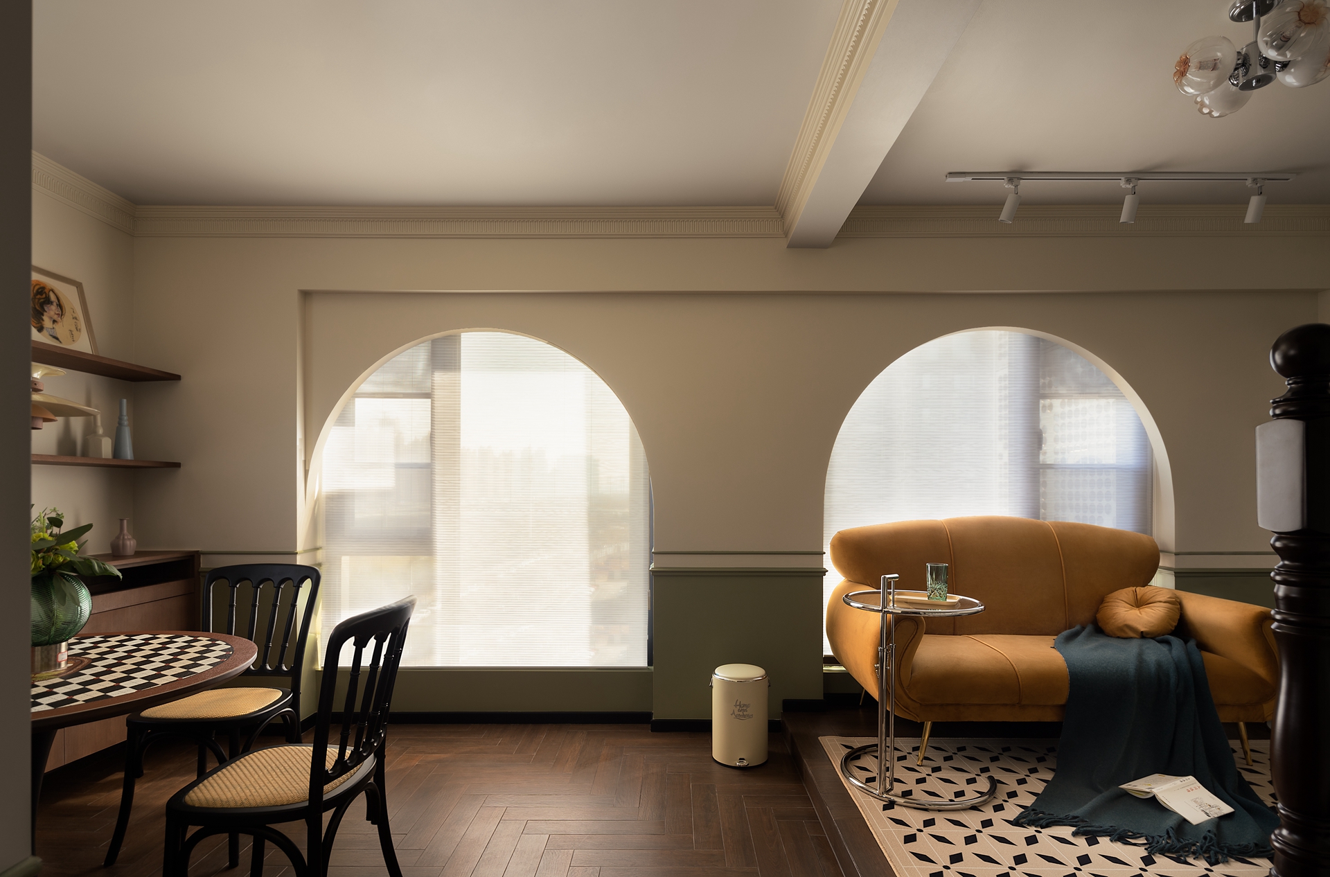 40㎡LOFT 浪漫公寓设计-10