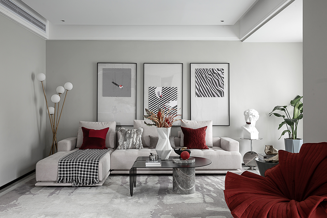 280㎡潍坊复式样板间，简约雅奢的品质生活！-3