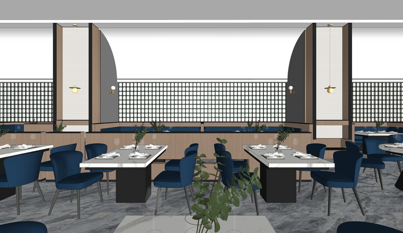 雅庭海湾海鲜大酒楼丨深圳市吴恙装饰设计工程有限公司-13