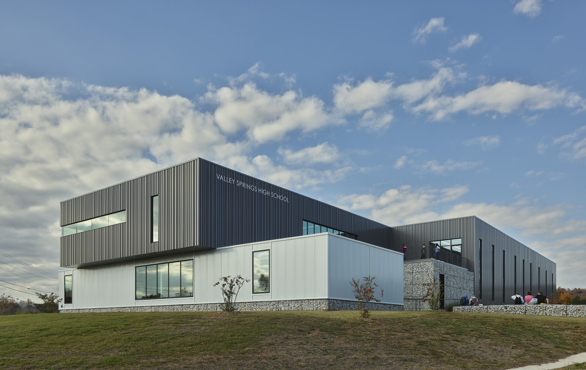 Valley Springs High School 图书馆室内设计-13