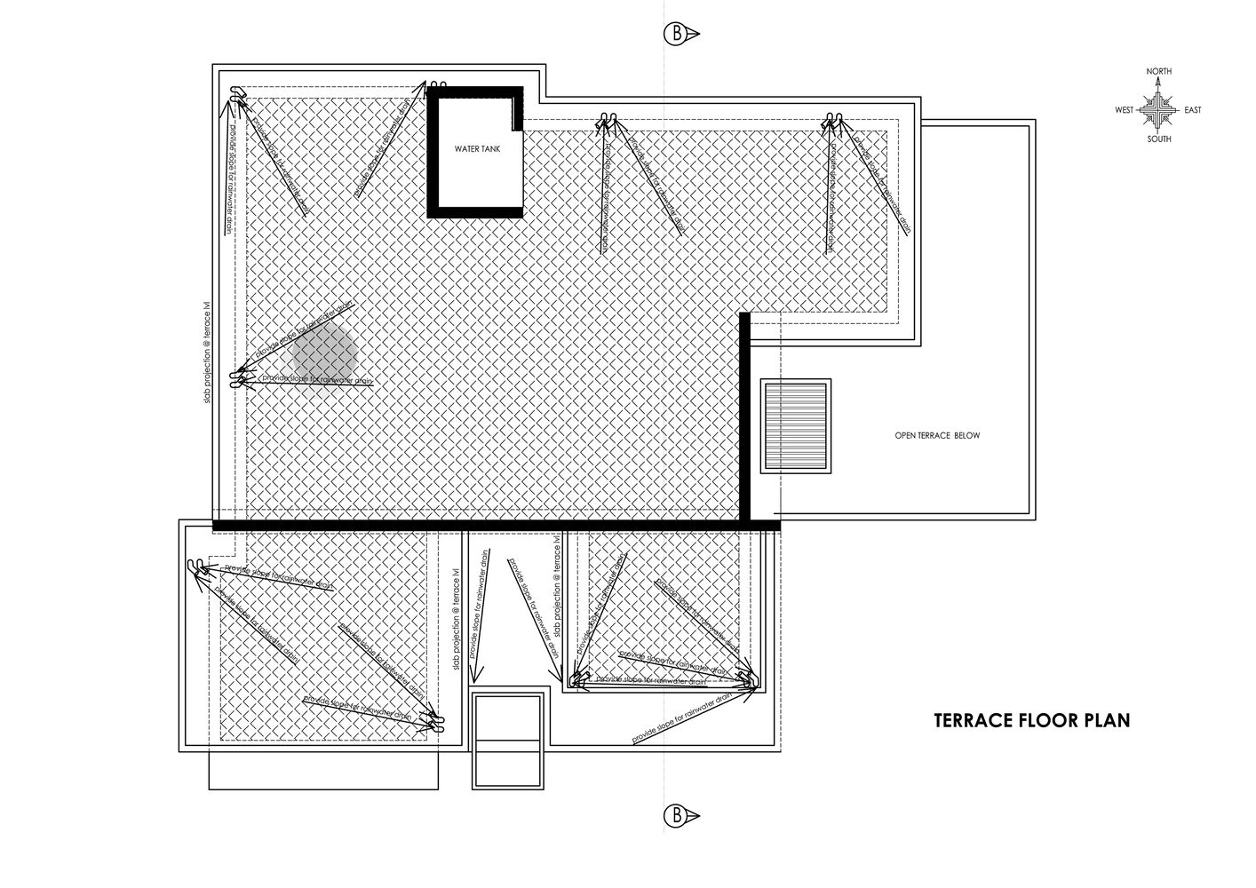 印度砖屏别墅丨HONEYCOMB architects-43