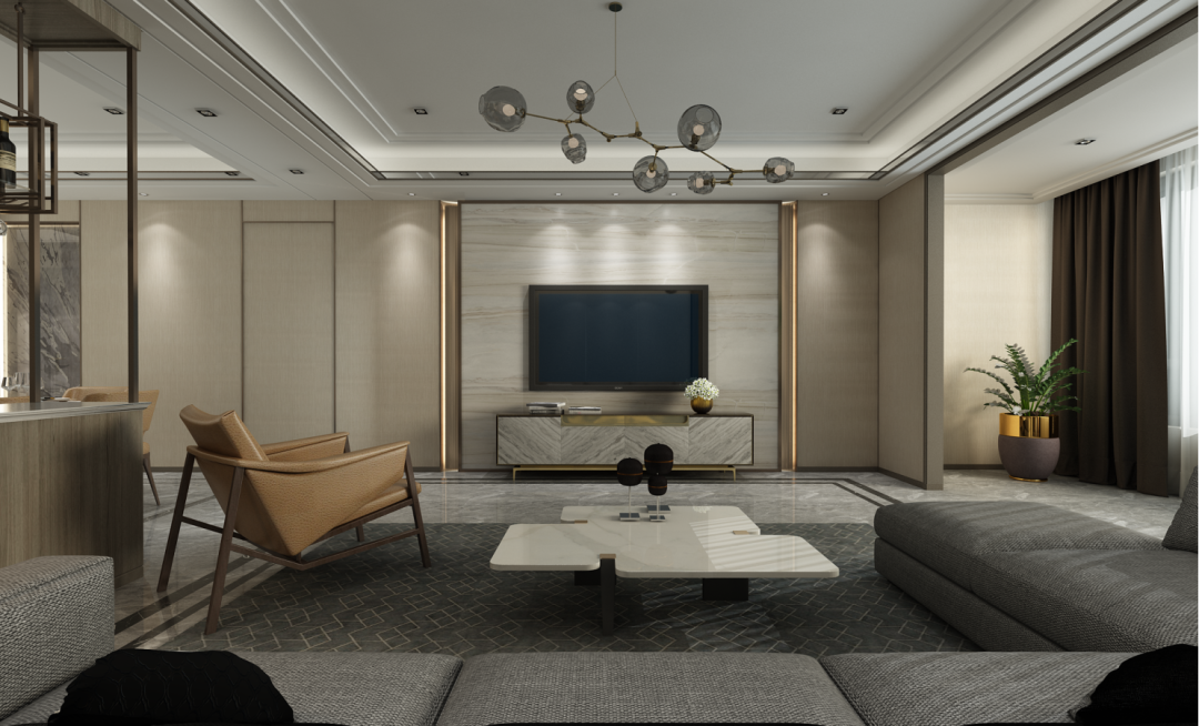 现代简约风格住宅设计丨中国北京丨众诚装饰-27