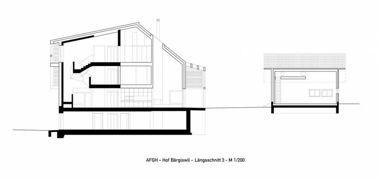 瑞士 Bargiswil 球场别墅 | 园林式庭院与木结构建筑的完美融合-48