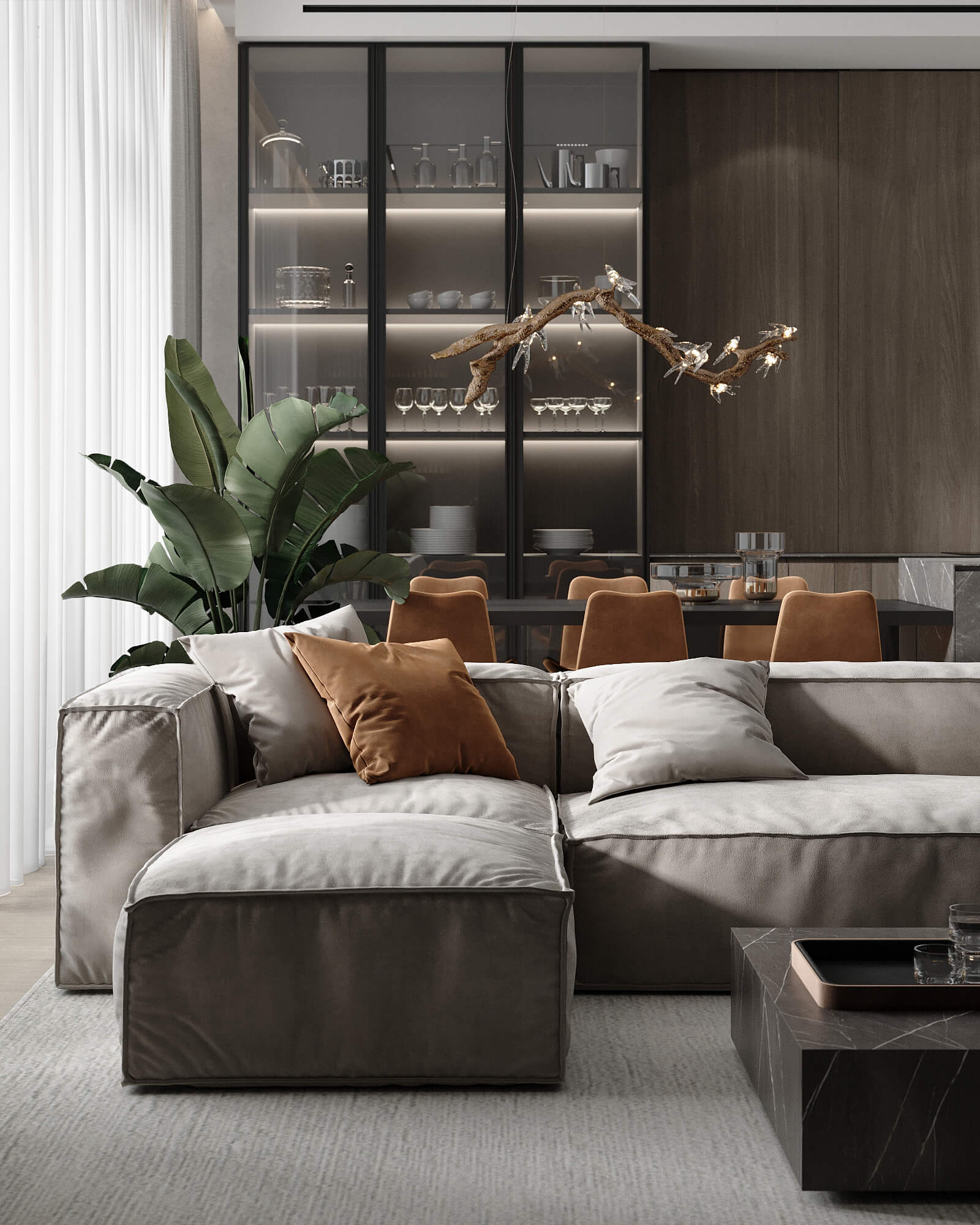 160㎡大平米住宅设计-5