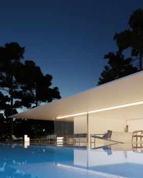 RocaViewsIbiza · 折叠薄板设计打造山坡豪宅