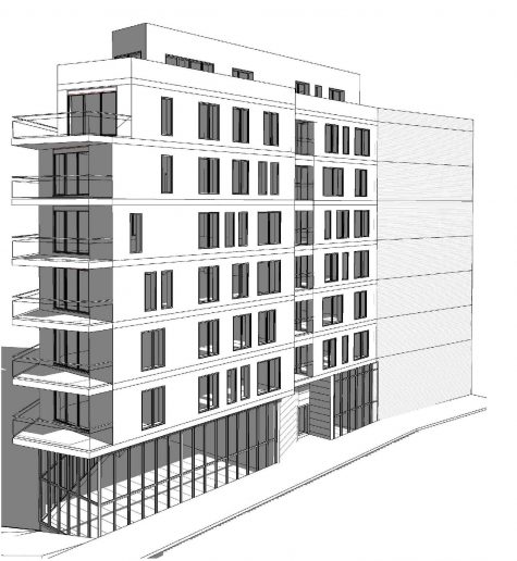 Central Gardena附近4000平角形建筑项目丨Arhitekta 7,Inka Studio-54