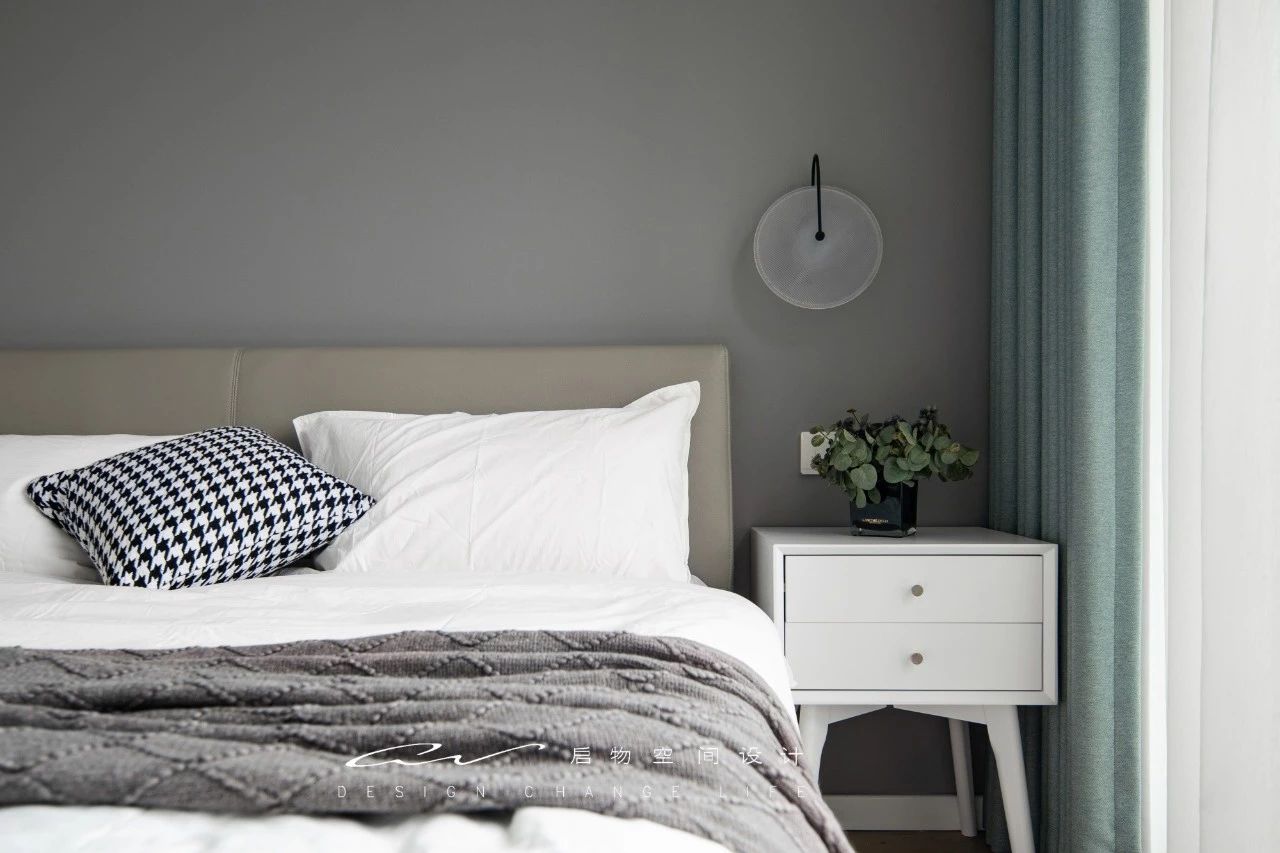 南山 110㎡简约之家,隐藏管线、吧台设计、一墙多用电视墙-53