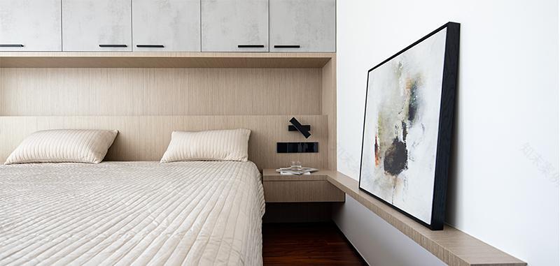 理想生活平层设计 | 温馨简约,原木与灰白的灵动空间-19