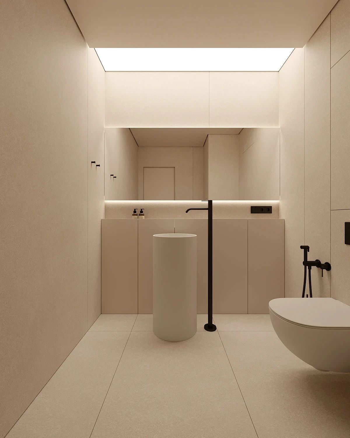 原木系奶油风极简空间loft公寓设计丨URSA STUDIO-74