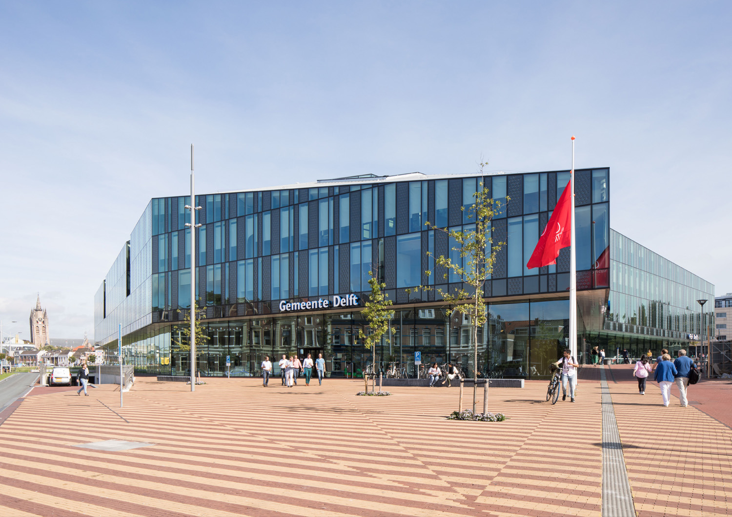 Mecanoo 打造 Delft 市政厅与火车站设计亮点解读-12