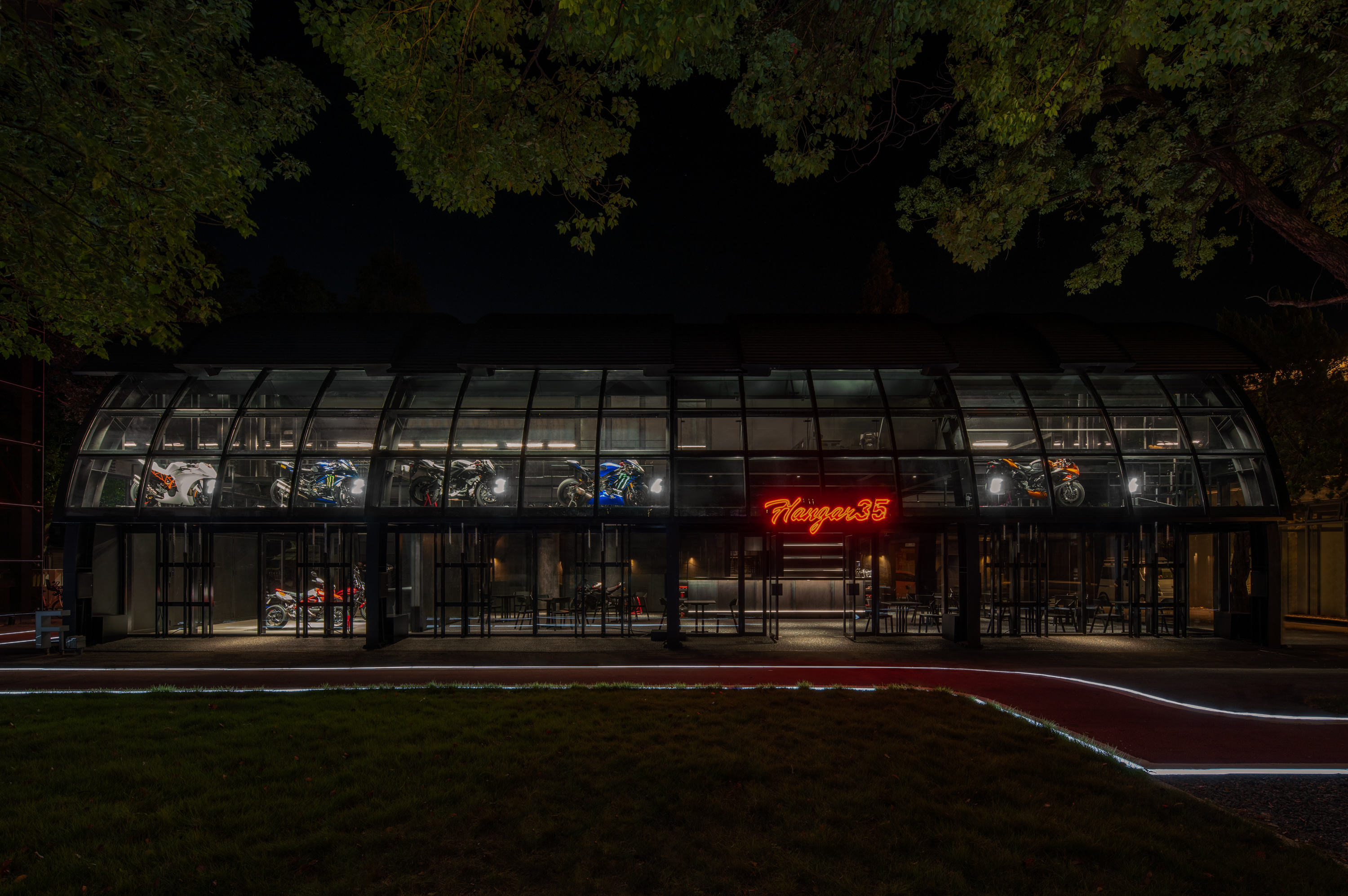 Hangar35 摩托俱乐部丨中国宁波-29