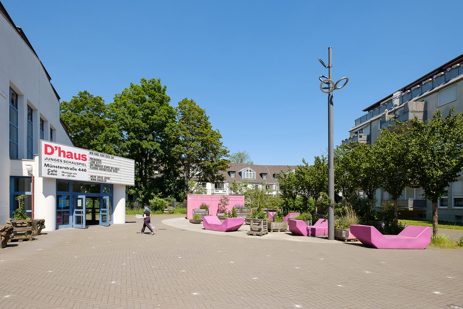 德国达姆施塔特户外空间重塑丨德国杜塞尔多夫-5